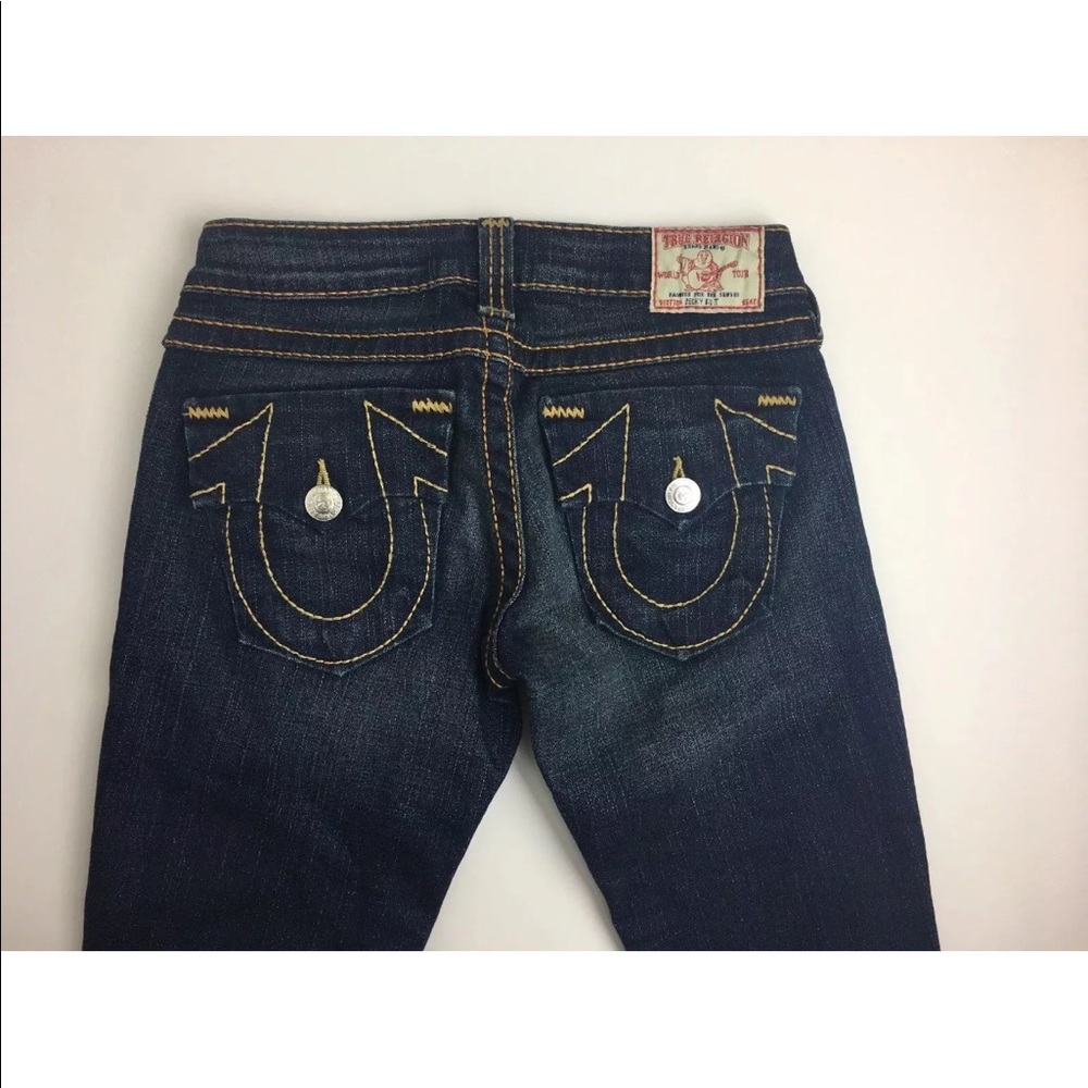 NWT TRUE RELIGION Becky Heritage Dark Wash Jeans